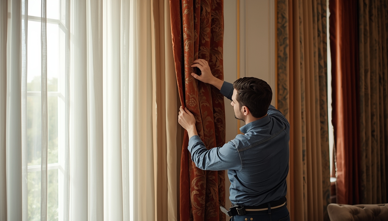 Expert curtain installation techniques
